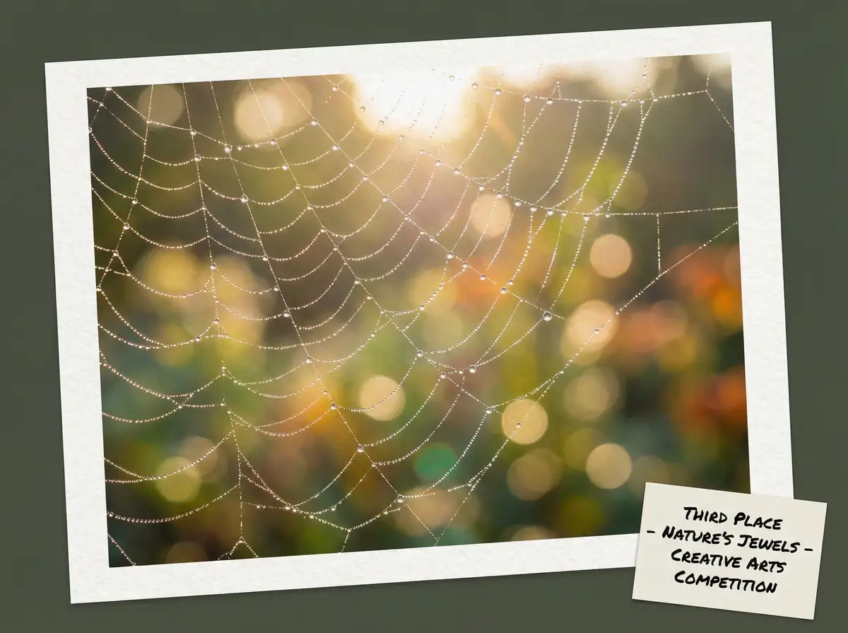 每日大赛 季军作品 - 晨露微光自然微距